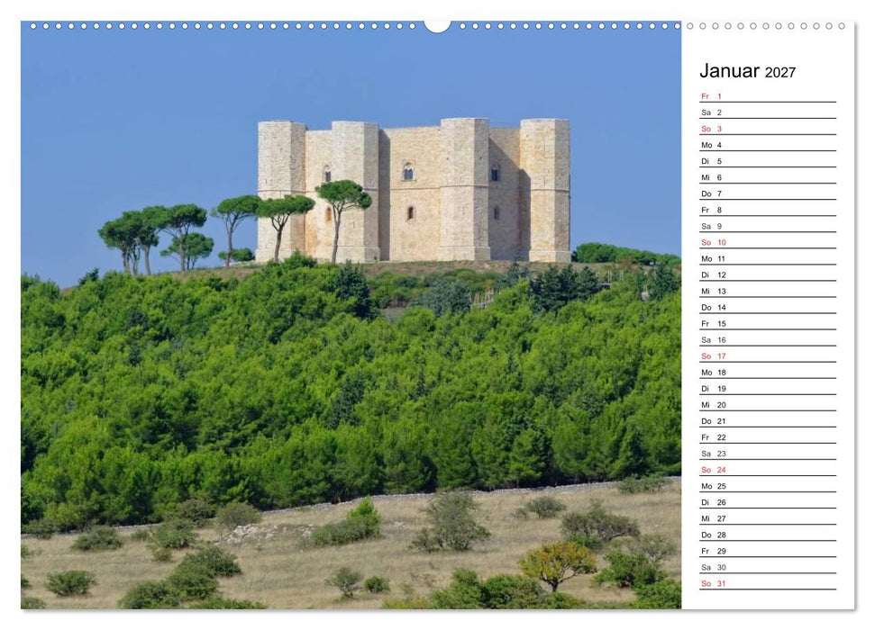 Apulien (CALVENDO Premium Wandkalender 2027)