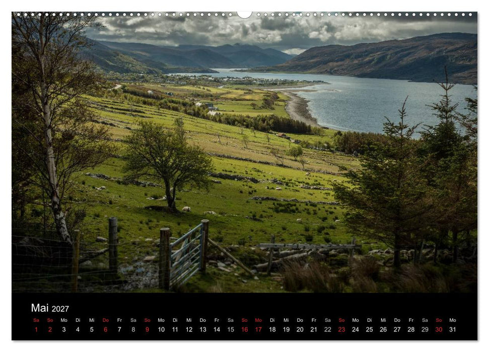 Die Highlands - Schottlands rauher Nordwesten (CALVENDO Premium Wandkalender 2027)
