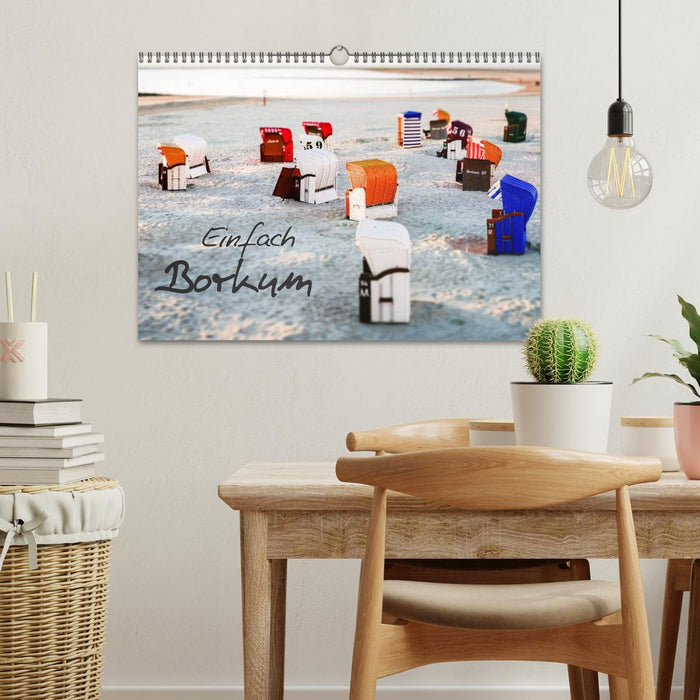 Einfach Borkum (CALVENDO Wandkalender 2027)