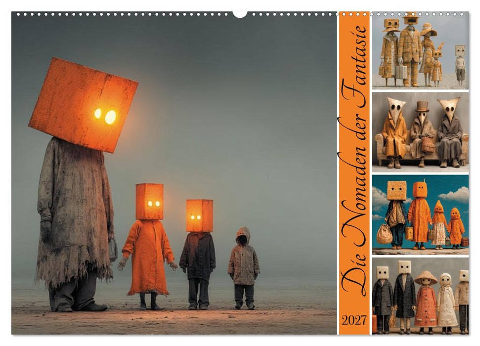 Die Nomaden der Fantasie (CALVENDO Wandkalender 2027)