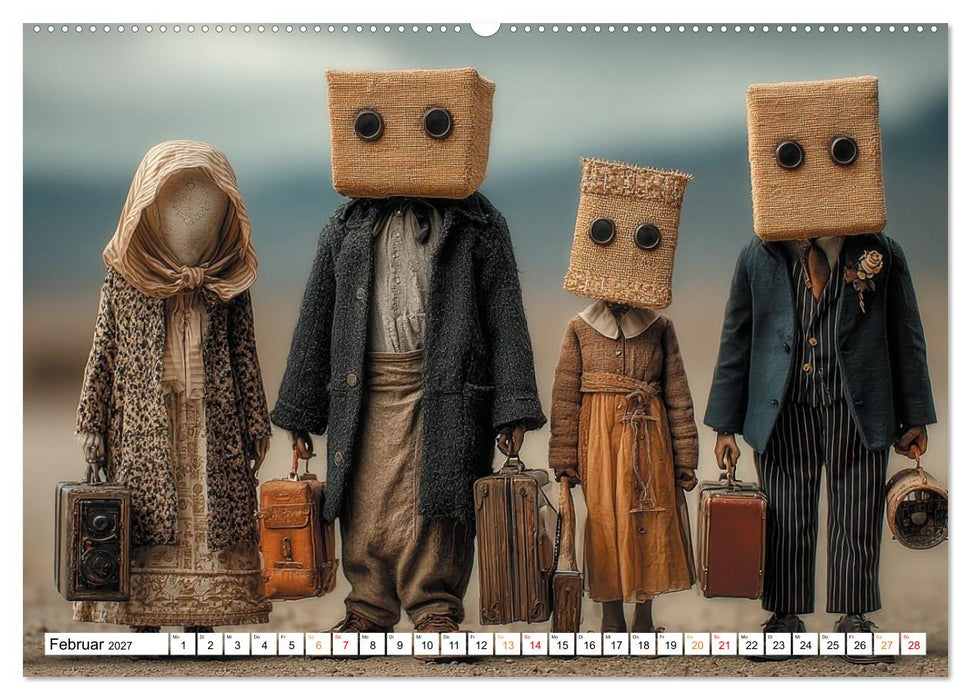 Die Nomaden der Fantasie (CALVENDO Wandkalender 2027)