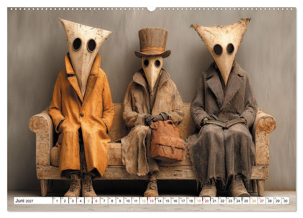 Die Nomaden der Fantasie (CALVENDO Wandkalender 2027)