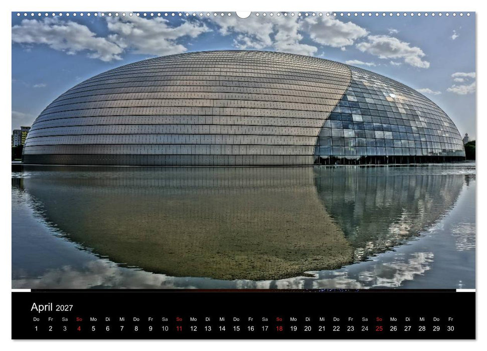 China 2027 - Metropolen und Landschaften (CALVENDO Wandkalender 2027)