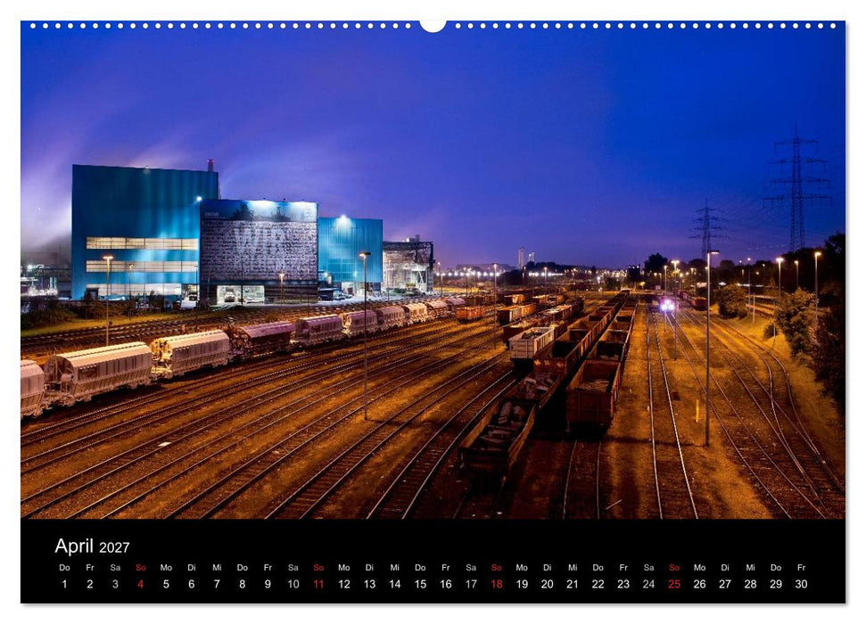 Duisburgs Nächte (CALVENDO Wandkalender 2027)
