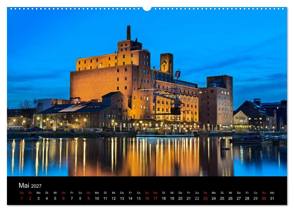 Duisburgs Nächte (CALVENDO Wandkalender 2027)