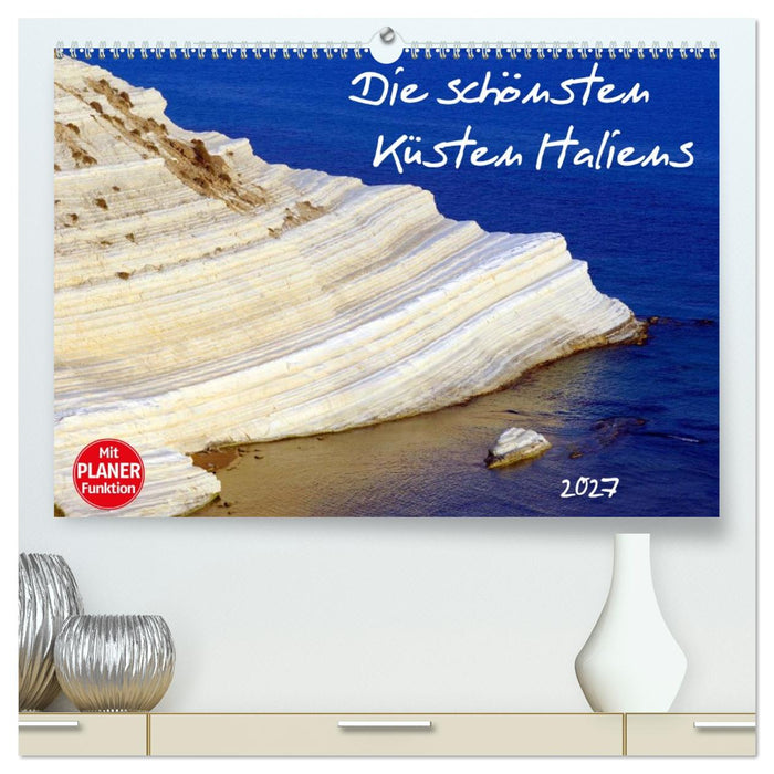 Die schönsten Küsten Italiens (CALVENDO Premium Wandkalender 2027)