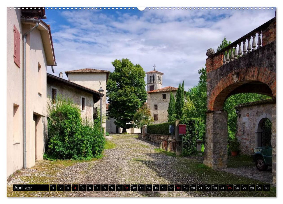 Friaul-Julisch Venetien - zwischen Alpen und Adria (CALVENDO Premium Wandkalender 2027)