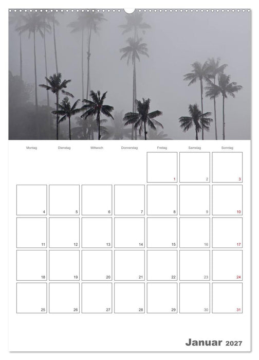 HOMMAGE AN KOLUMBIEN (CALVENDO Wandkalender 2027)