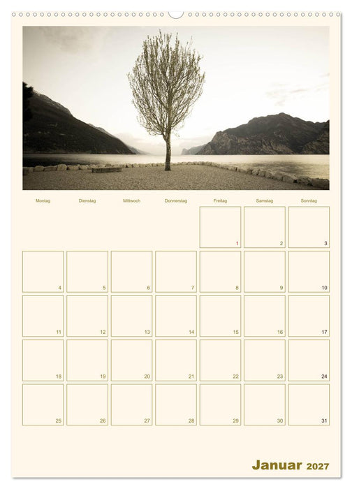 Der Gardasee im Norden 2027 (CALVENDO Premium Wandkalender 2027)