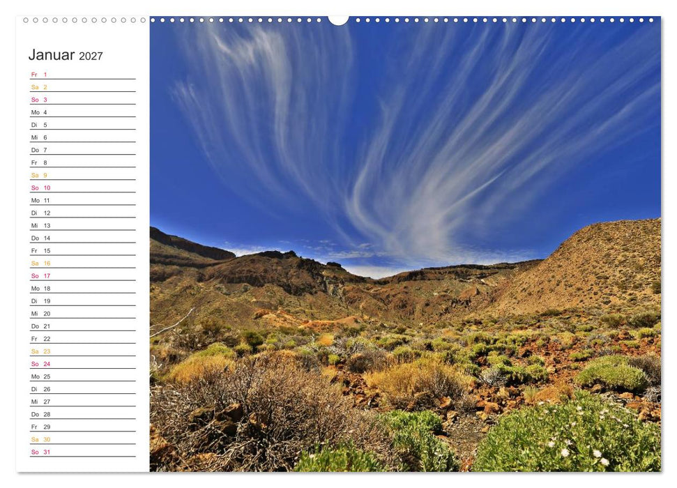 Der Norden von Teneriffa (CALVENDO Wandkalender 2027)
