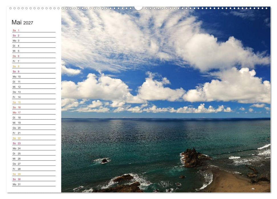 Der Norden von Teneriffa (CALVENDO Wandkalender 2027)