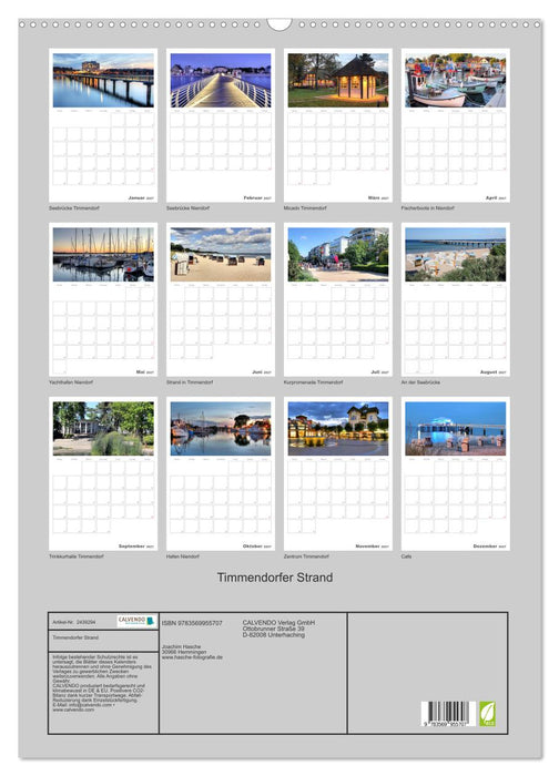 Timmendorfer Strand (CALVENDO Wandkalender 2027)