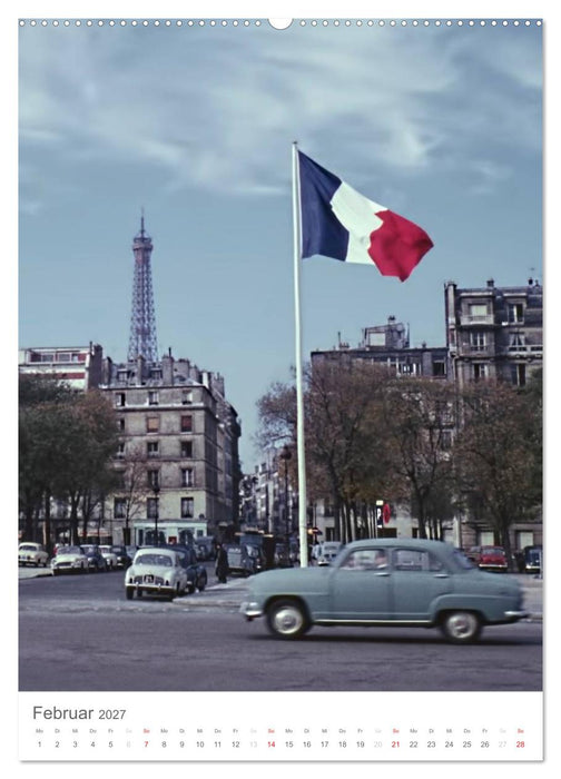 Paris, damals... (CALVENDO Wandkalender 2027)