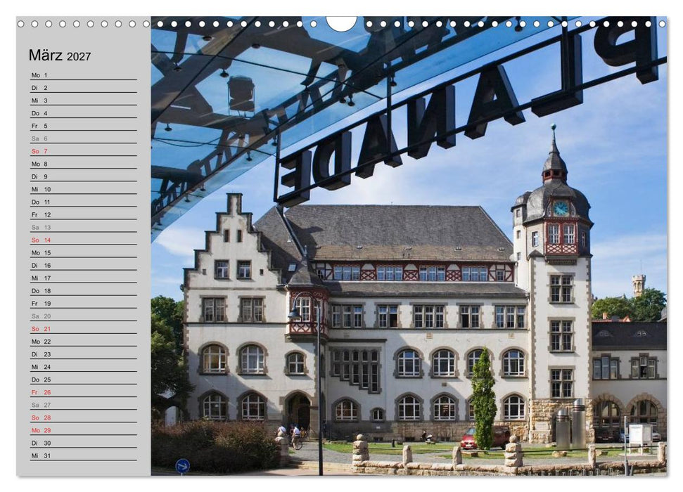 Jena in Thüringen (CALVENDO Wandkalender 2027)