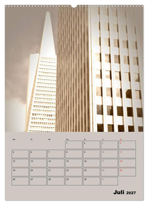 Herrliches Reiseziel... SAN FRANCISCO (CALVENDO Premium Wandkalender 2027)
