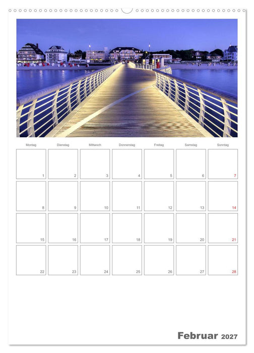 Timmendorfer Strand (CALVENDO Premium Wandkalender 2027)