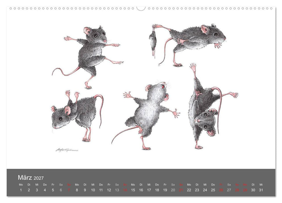 TIERONISCH (CALVENDO Premium Wandkalender 2027)