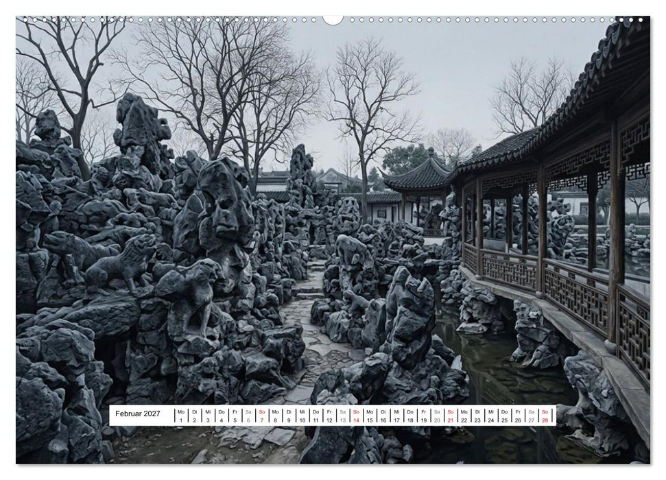 Sehnsucht nach Suzhou (CALVENDO Premium Wandkalender 2027)