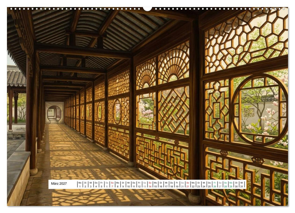 Sehnsucht nach Suzhou (CALVENDO Premium Wandkalender 2027)