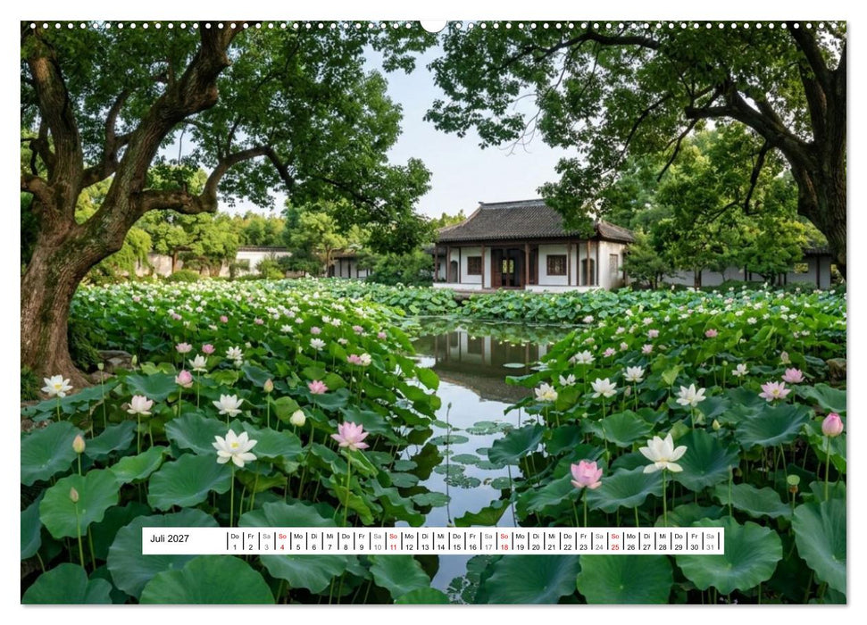 Sehnsucht nach Suzhou (CALVENDO Premium Wandkalender 2027)