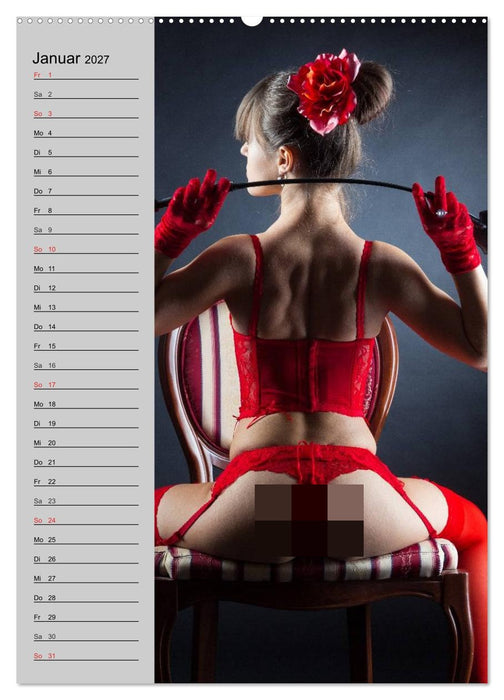 Erotik. Dessous-Träume (CALVENDO Wandkalender 2027)