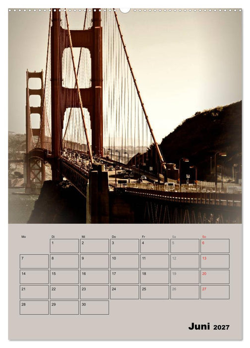 Herrliches Reiseziel... SAN FRANCISCO (CALVENDO Wandkalender 2027)