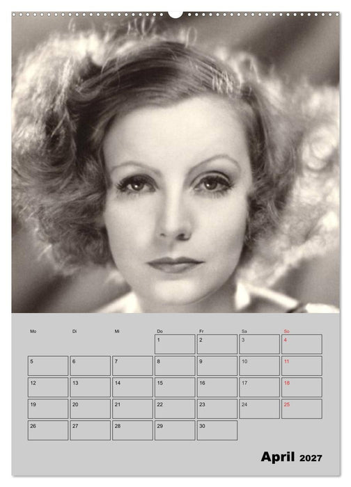 Diven der Stummfilm-Ära (CALVENDO Premium Wandkalender 2027)