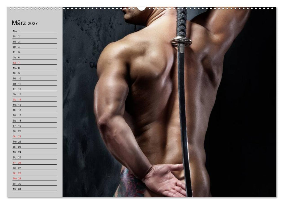 Erotische Männer. Adonis und Co. (CALVENDO Premium Wandkalender 2027)