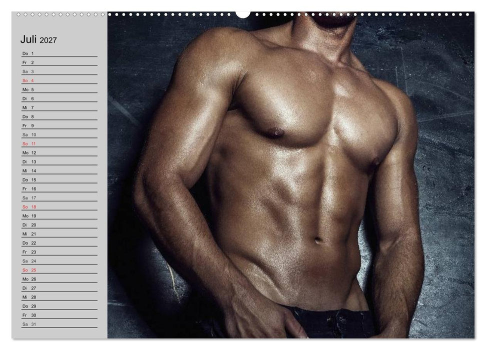 Erotische Männer. Adonis und Co. (CALVENDO Premium Wandkalender 2027)