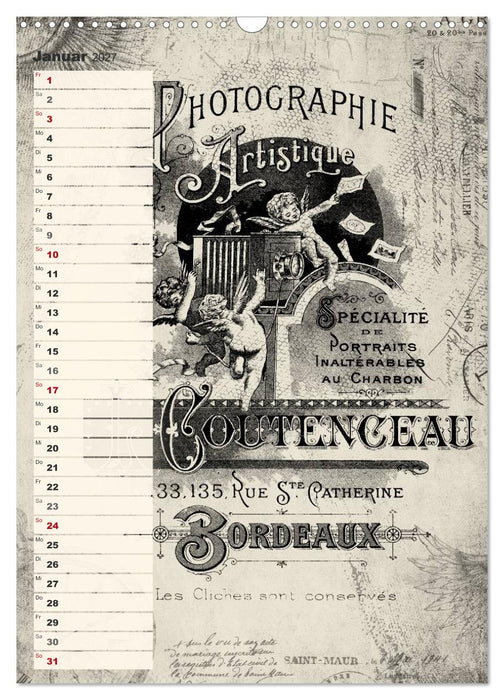 Vintage Welten (CALVENDO Wandkalender 2027)