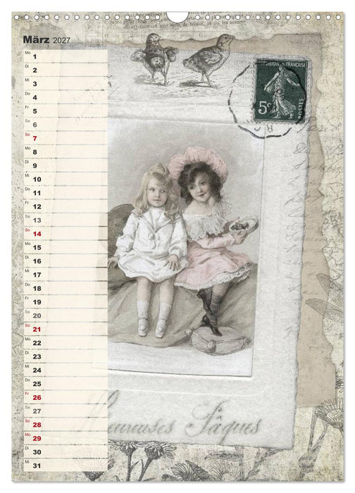 Vintage Welten (CALVENDO Wandkalender 2027)