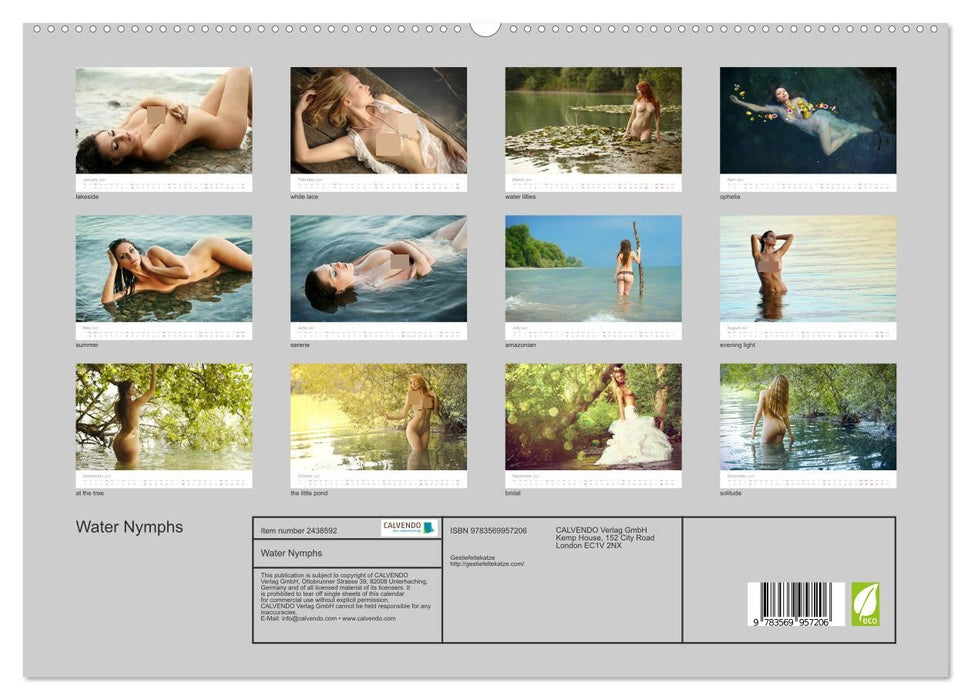 Water Nymphs (CALVENDO Premium-Calendar 2027)