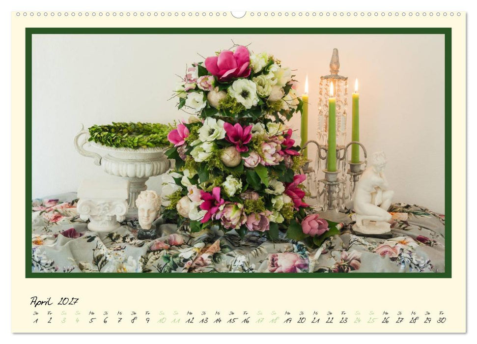 Blumen-Passion (CALVENDO Premium Wandkalender 2027)