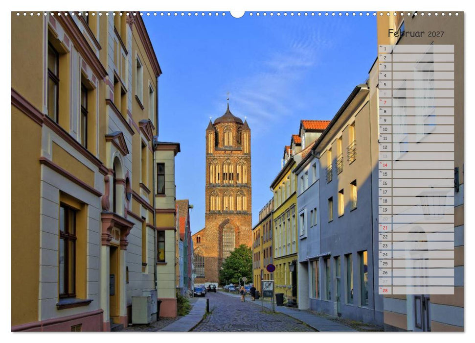 Stralsund. Das Tor zur Insel Rügen (CALVENDO Wandkalender 2027)