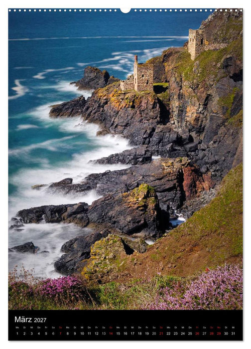 Cornwall - Die Schönheit der Küste (CALVENDO Premium Wandkalender 2027)