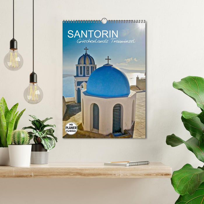 Santorin - Trauminsel Griechenlands (CALVENDO Wandkalender 2027)