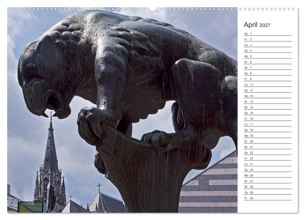 Kaiserstadt Aachen (CALVENDO Wandkalender 2027)