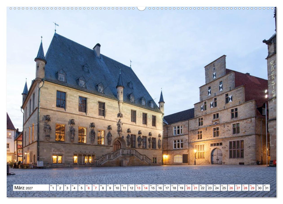 Osnabrück - Momente einer Reise (CALVENDO Wandkalender 2027)