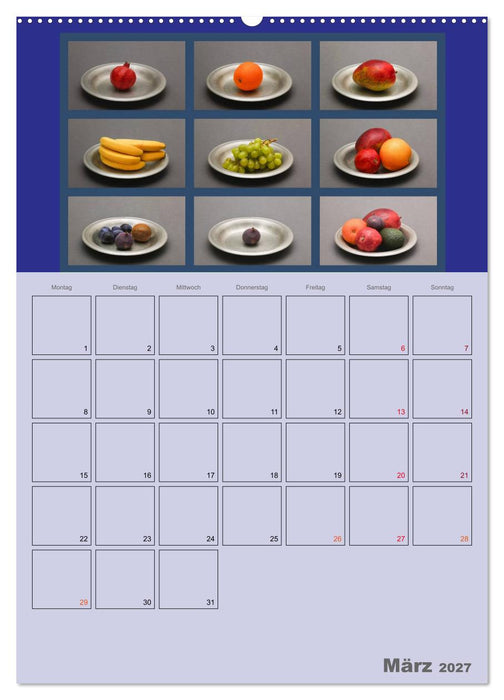 Food (CALVENDO Premium Wandkalender 2027)