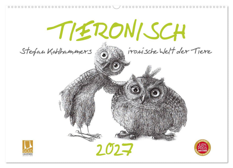 TIERONISCH (CALVENDO Wandkalender 2027)