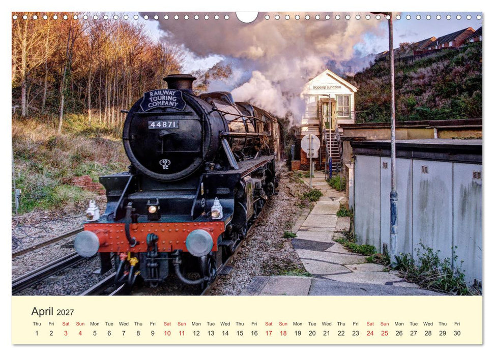 Steam Landscape (CALVENDO Monthly Calendar 2027)
