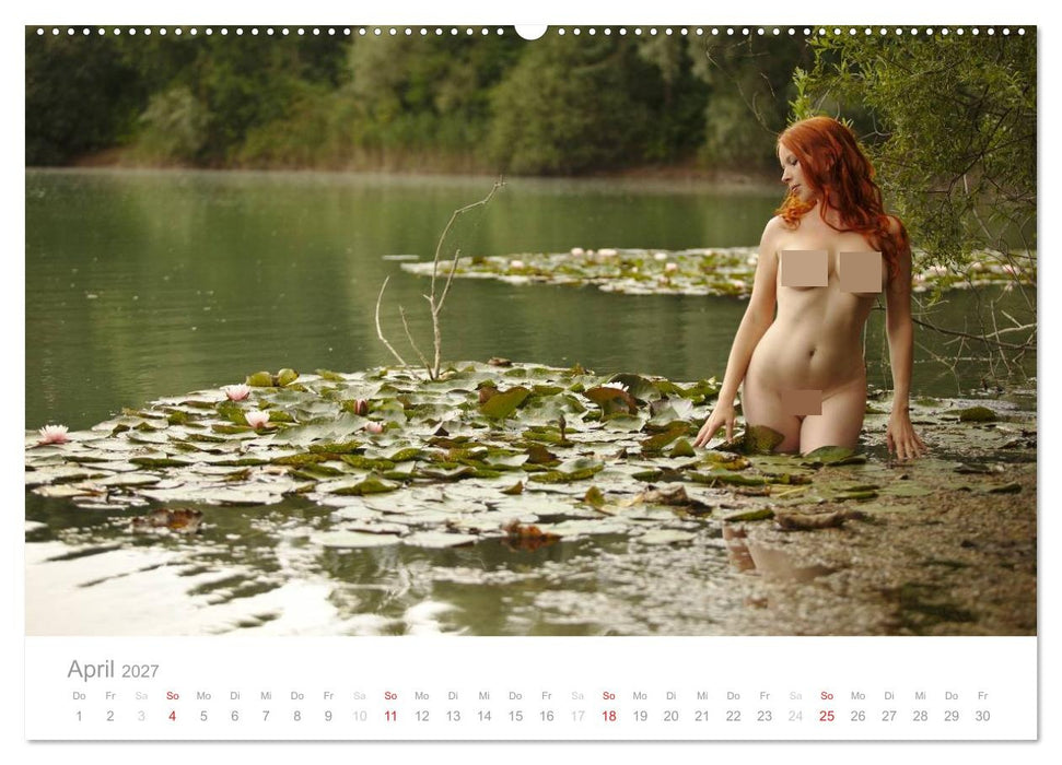 Wasser und Nymphen - Akt am Wasser (CALVENDO Premium Wandkalender 2027)