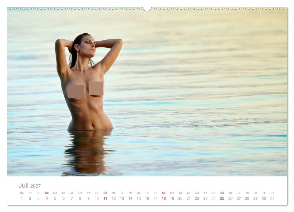 Wasser und Nymphen - Akt am Wasser (CALVENDO Premium Wandkalender 2027)