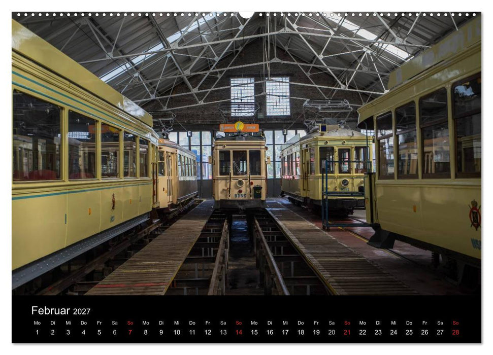 Kusttram Belgien (CALVENDO Wandkalender 2027)