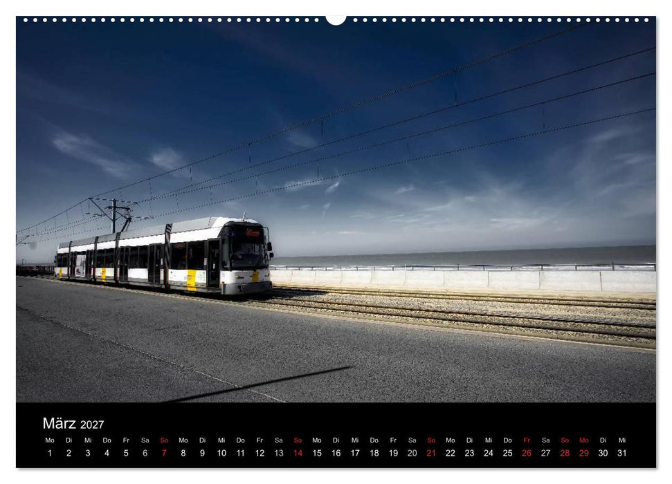 Kusttram Belgien (CALVENDO Wandkalender 2027)