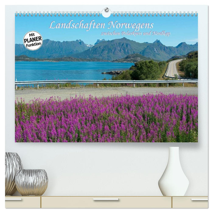 Landschaften Norwegens zwischen Polarkreis und Nordkap (CALVENDO Premium Wandkalender 2027)