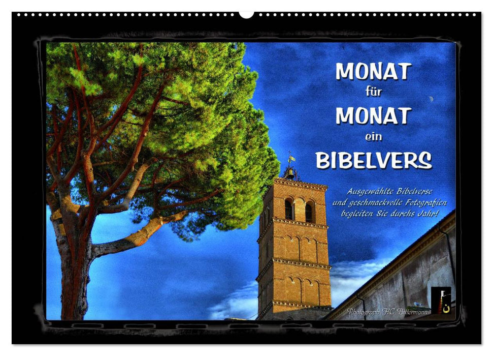 Monat für Monat ein Bibelvers (CALVENDO Wandkalender 2027)