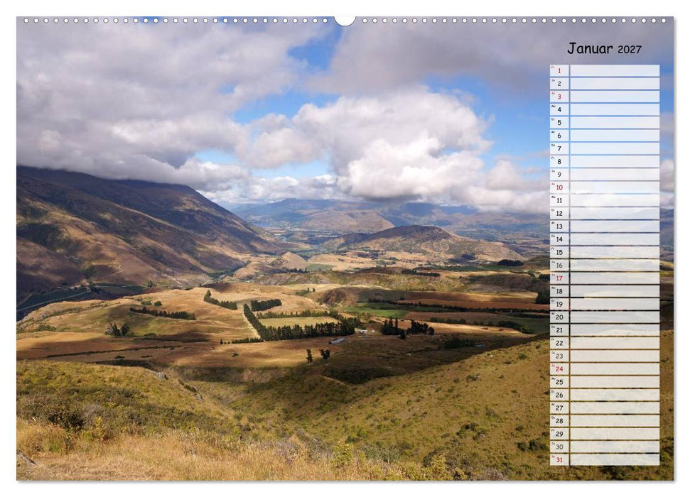 Kia ora, Aotearoa - Wunderbares Neuseeland (CALVENDO Wandkalender 2027)