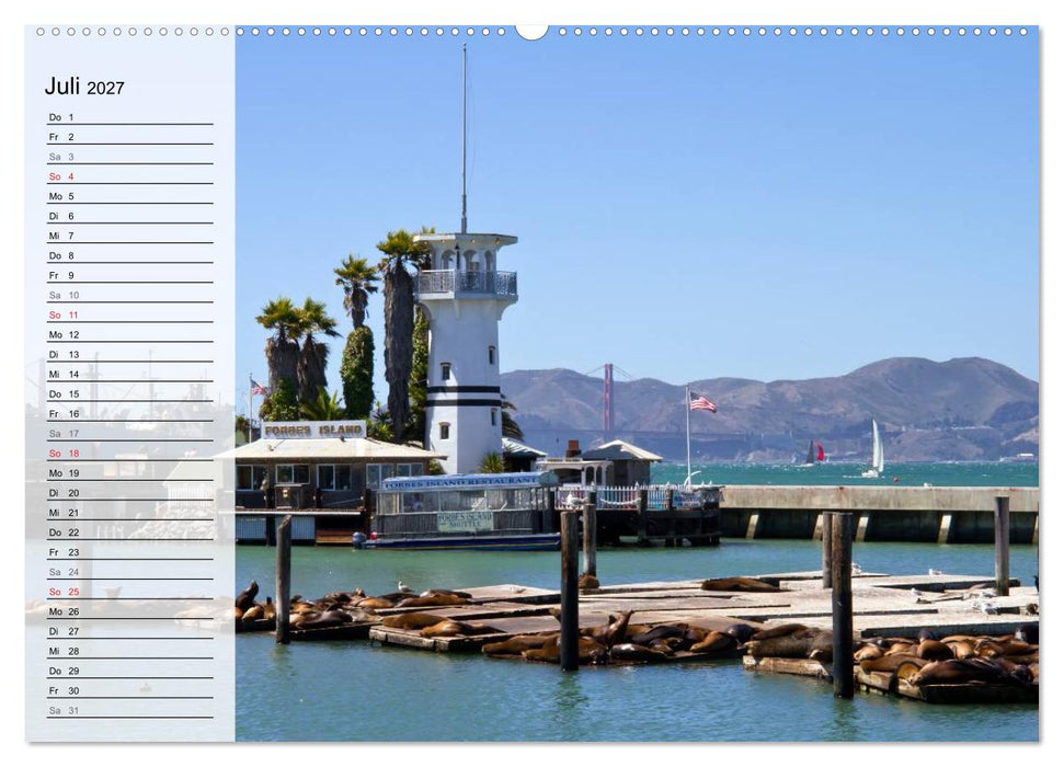 SAN FRANCISCO Traumstadt in Kalifornien (CALVENDO Premium Wandkalender 2027)