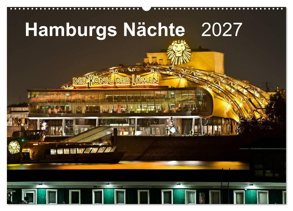 Hamburgs Nächte (CALVENDO Wandkalender 2027)